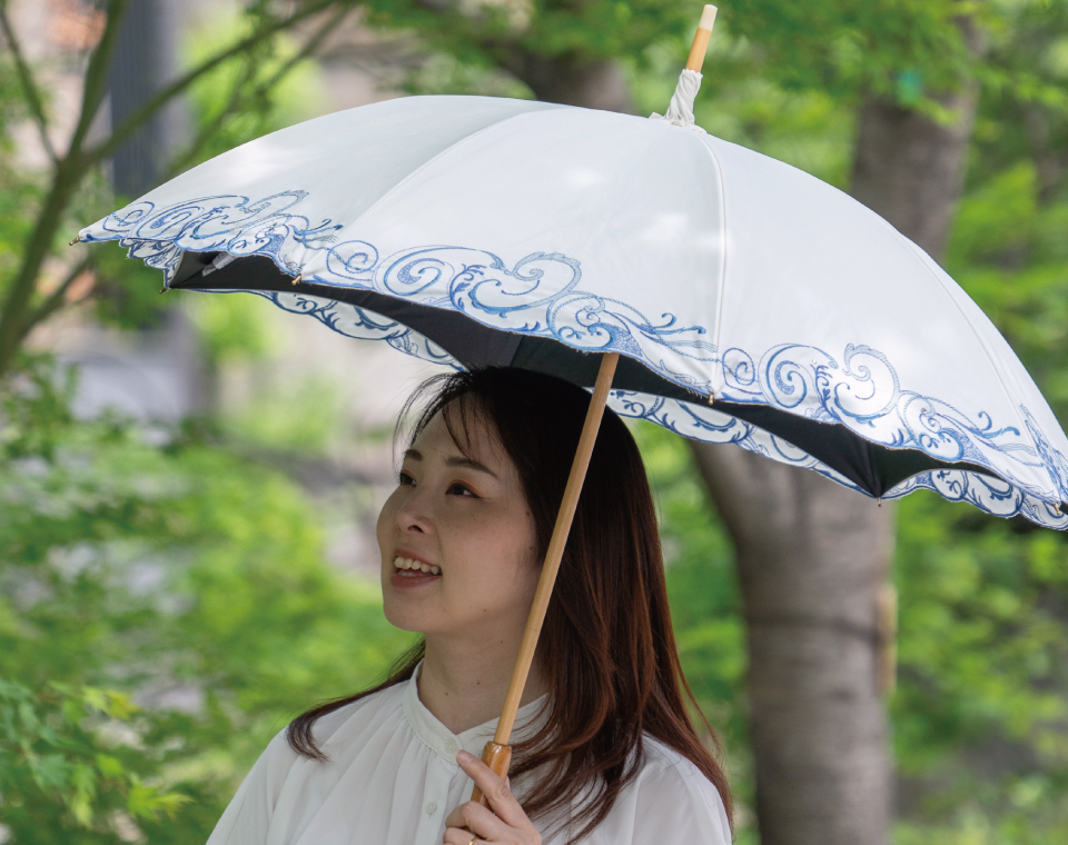 女優日傘